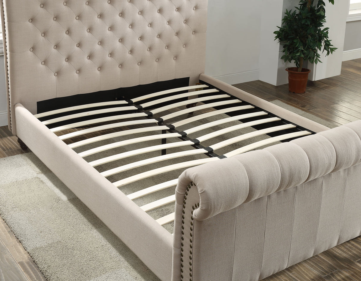 Swanson Queen Bed, Sand from Steve Silver - Luna Furniture