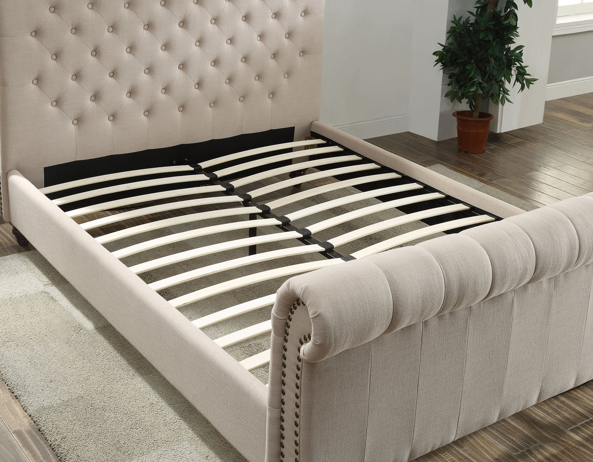 Swanson Queen Bed, Sand from Steve Silver - Luna Furniture