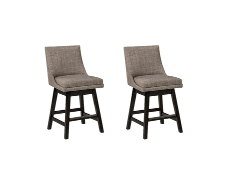 Tallenger 2-Piece Bar Stool in Light Gray - PKG008398