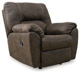 Tambo 2-Piece Sectional with Recliner in Canyon - PKG001050