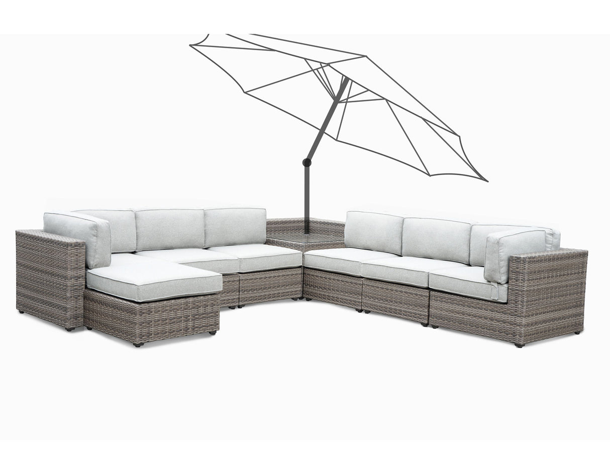 Tamyra Sectional from Steve Silver - Luna Furniture