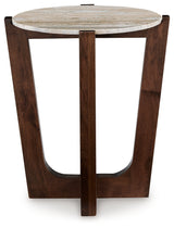 Tanidore Warm Brown End Table - T667-6