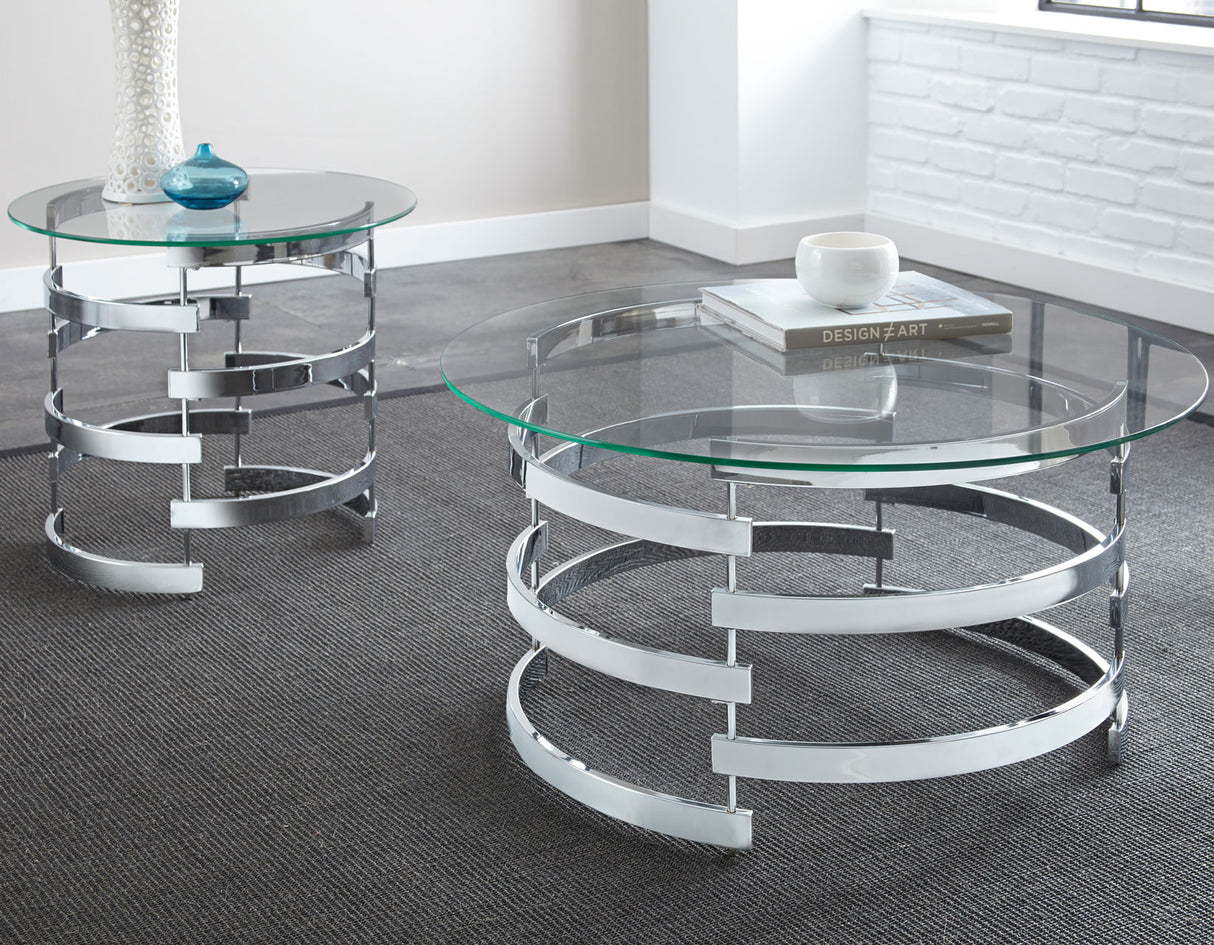 Tayside End Table from Steve Silver - Luna Furniture