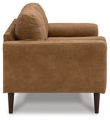 Telora Sofa, Loveseat, Chair and Ottoman in Caramel - PKG015059