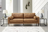 Telora Sofa, Loveseat, Chair and Ottoman in Caramel - PKG015059