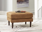 Telora Sofa, Loveseat, Chair and Ottoman in Caramel - PKG015059