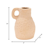 Terracotta 10"h, Texture Vase from Sagebrook Home - Luna Furniture