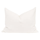 The Basic 34" Essential Dutch Pillow in Livesmart Boucle-Snow, Set of 2 - 7201-34.BOU-SNO