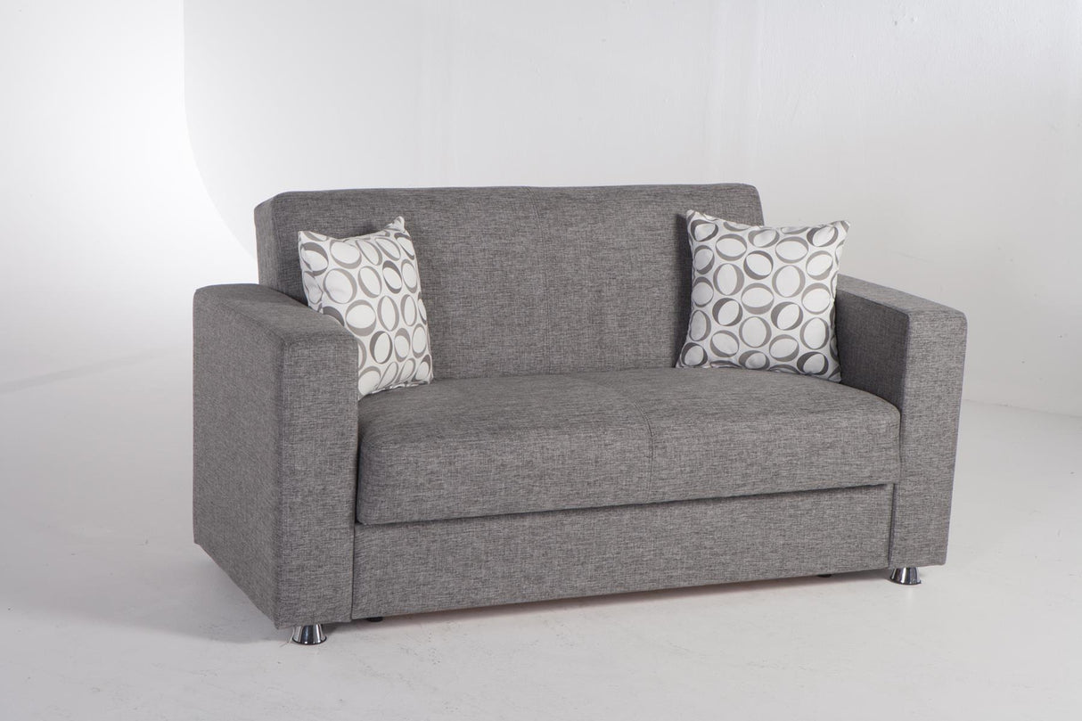 Tokyo Diego Gray Loveseat from Bellona - Luna Furniture