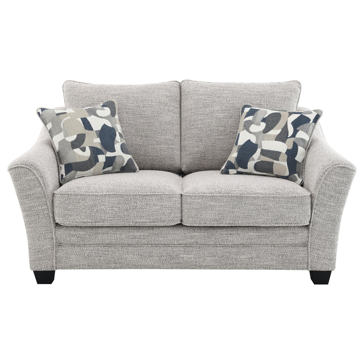 Tomkins 3-piece Boucle Upholstered Sofa Set Light Grey - 509671-S3