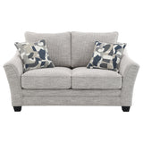 Tomkins 3-piece Boucle Upholstered Sofa Set Light Grey - 509671-S3