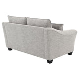 Tomkins Boucle Upholstered Loveseat Light Grey - 509672