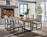 Tomtyn Dining Table and 4 Chairs in Light Brown from Ashley - Luna Furniture