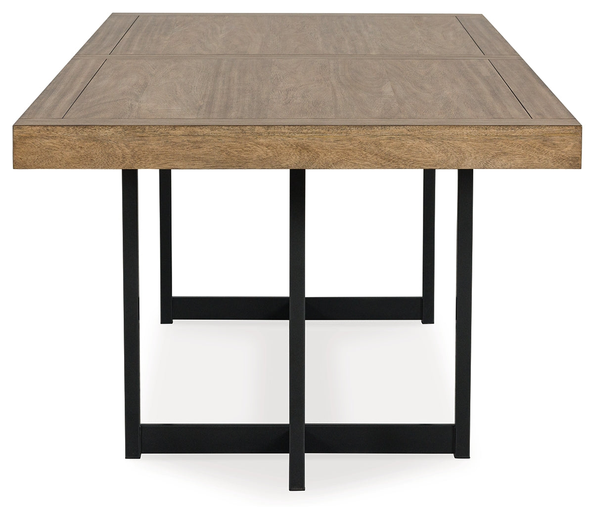 Tomtyn Light Brown Dining Extension Table from Ashley - Luna Furniture