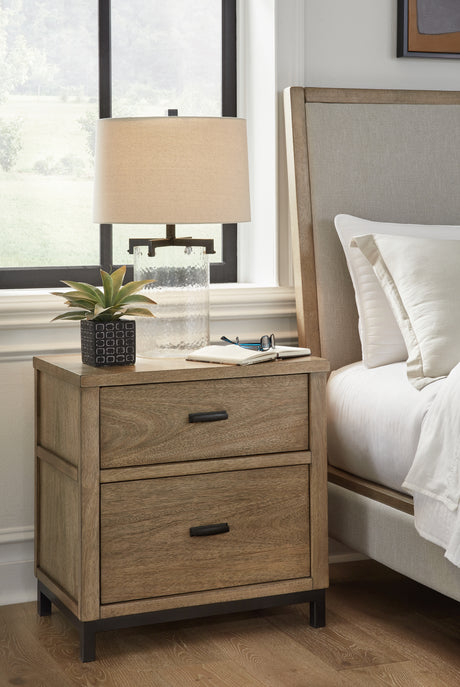 Tomtyn Light Brown Nightstand - B622-92