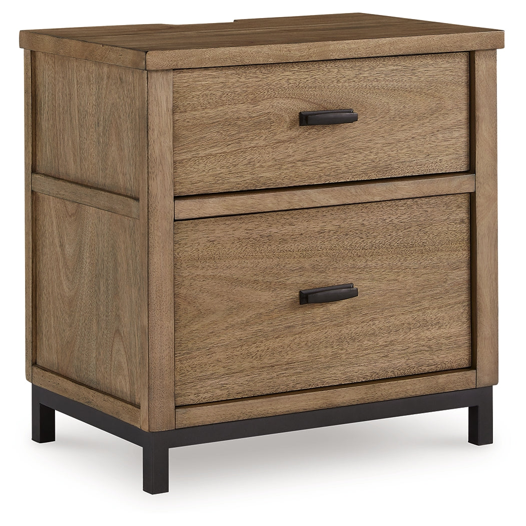 Tomtyn Light Brown Nightstand from Ashley - Luna Furniture