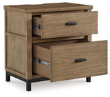 Tomtyn Light Brown Nightstand from Ashley - Luna Furniture