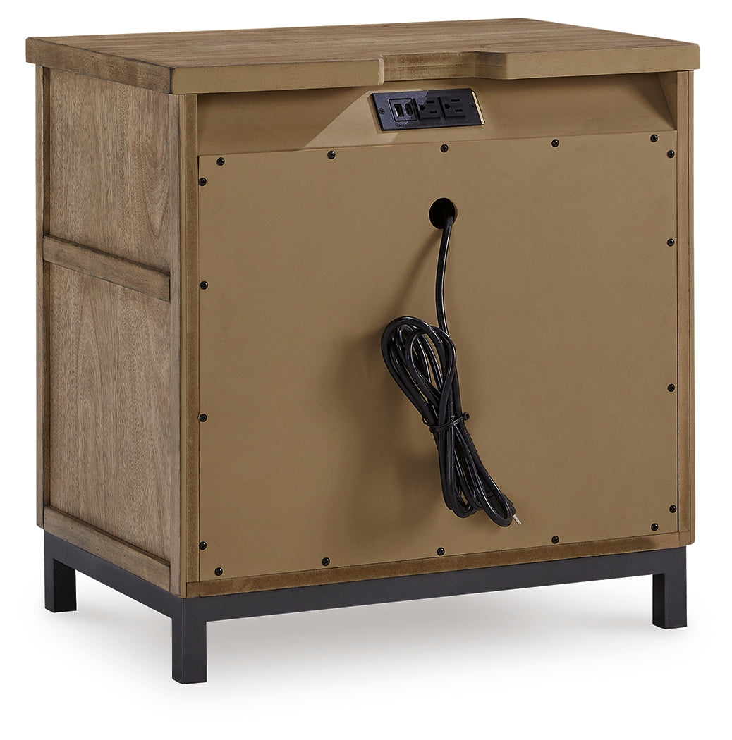 Tomtyn Light Brown Nightstand from Ashley - Luna Furniture