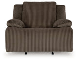 Top Tier 6-Piece Sectional with Recliner in Chocolate - PKG019384