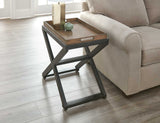 Topeka Chairside End Table from Steve Silver - Luna Furniture