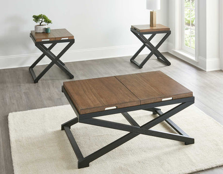 Topeka Chairside End Table from Steve Silver - Luna Furniture