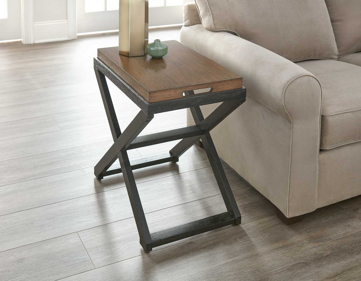 Topeka Chairside End Table from Steve Silver - Luna Furniture