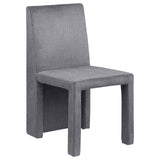 Tordera Velvet Upholstered Side Chair Grey (Set of 2) from Coaster - Luna Furniture