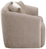 Townsend 2-piece Chenille Upholstered Sofa Set Latte from Coaster - Luna Furniture