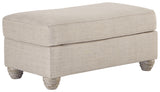 Traemore Sofa, Loveseat, Chair and Ottoman in Linen - PKG001040