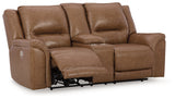 Trasimeno Sofa and Loveseat in Caramel - PKG015848