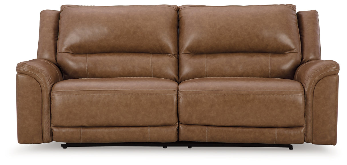 Trasimeno Sofa and Loveseat in Caramel - PKG015848