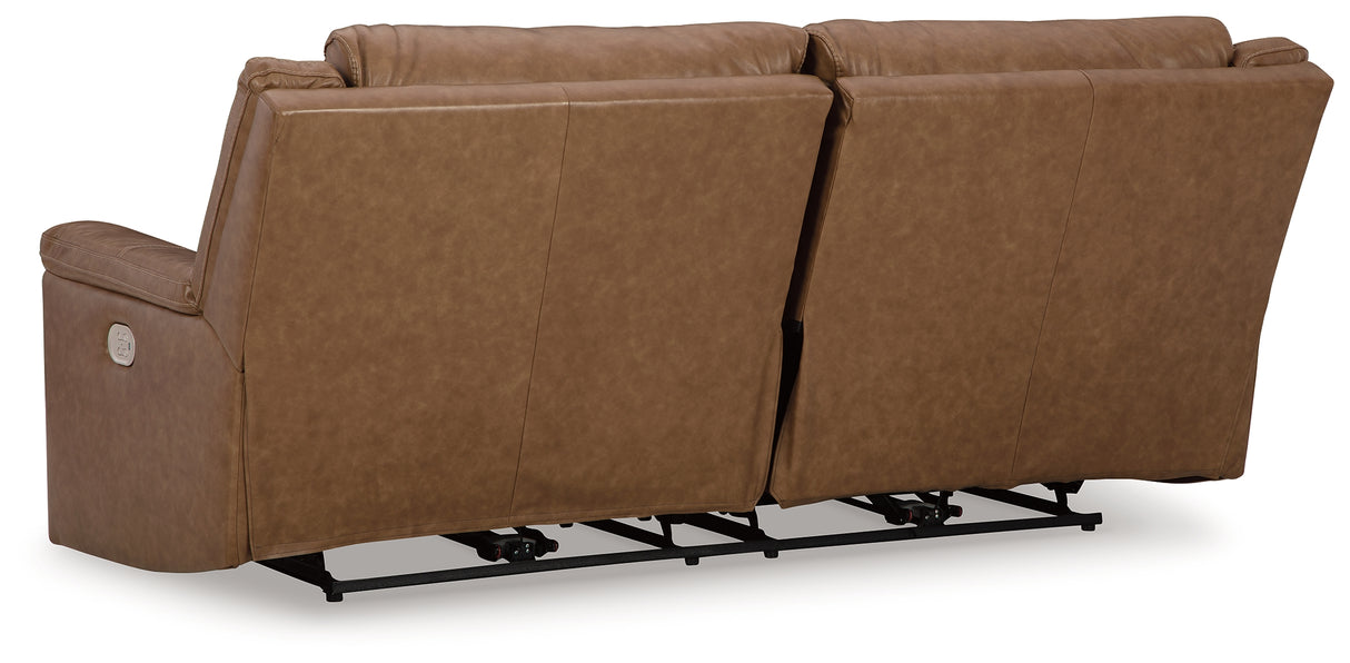 Trasimeno Sofa and Loveseat in Caramel - PKG015848