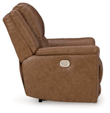 Trasimeno Sofa, Loveseat and Recliner in Caramel - PKG015849