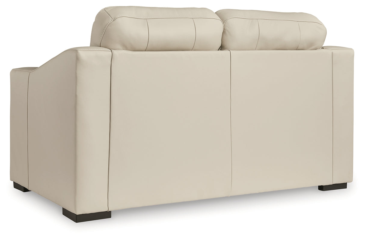 Tresure Trove Almond Loveseat from Ashley - Luna Furniture