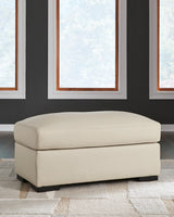 Tresure Trove Almond Ottoman from Ashley - Luna Furniture