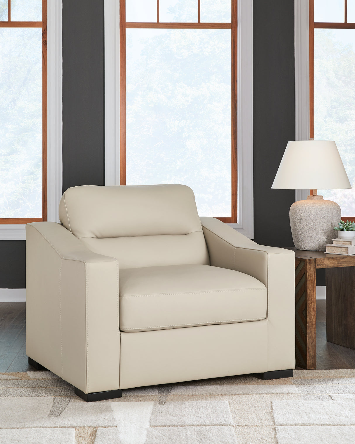 Tresure Trove Almond Oversized Chair from Ashley - Luna Furniture