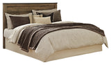 Trinell King/California King Panel Headboard Bed with Dresser in Brown from Ashley - Luna Furniture