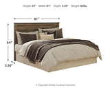 Trinell King/California King Panel Headboard Bed with Dresser in Brown from Ashley - Luna Furniture