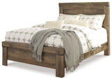 Trinell Queen Panel Bed with Dresser, Chest and 2 Nightstands in Brown from Ashley - Luna Furniture