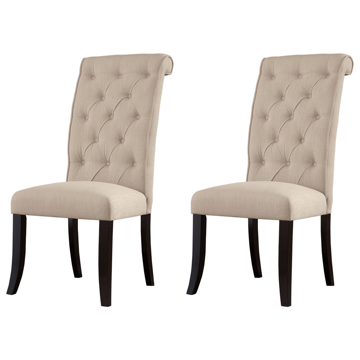 Tripton 2-Piece Dining Room Chair in Linen from Ashley - Luna Furniture