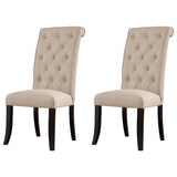 Tripton 2-Piece Dining Room Chair in Linen from Ashley - Luna Furniture