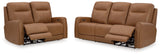 Tryanny Sofa and Loveseat in Butterscotch - PKG016549