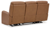 Tryanny Sofa, Loveseat and Recliner in Butterscotch - PKG016550