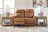 Tryanny Sofa, Loveseat and Recliner in Butterscotch - PKG016550