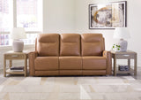 Tryanny Sofa, Loveseat and Recliner in Butterscotch - PKG016550