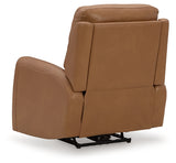 Tryanny Sofa, Loveseat and Recliner in Butterscotch - PKG016550