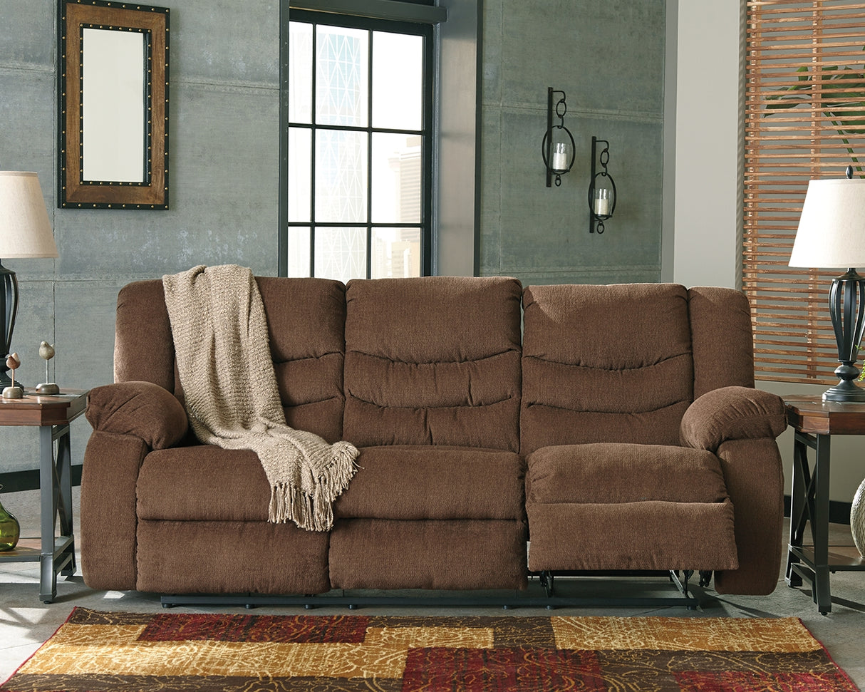 Tulen Sofa and Loveseat in Chocolate - PKG001898