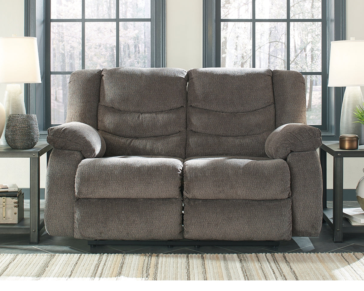 Tulen Sofa and Loveseat in Gray - PKG014067