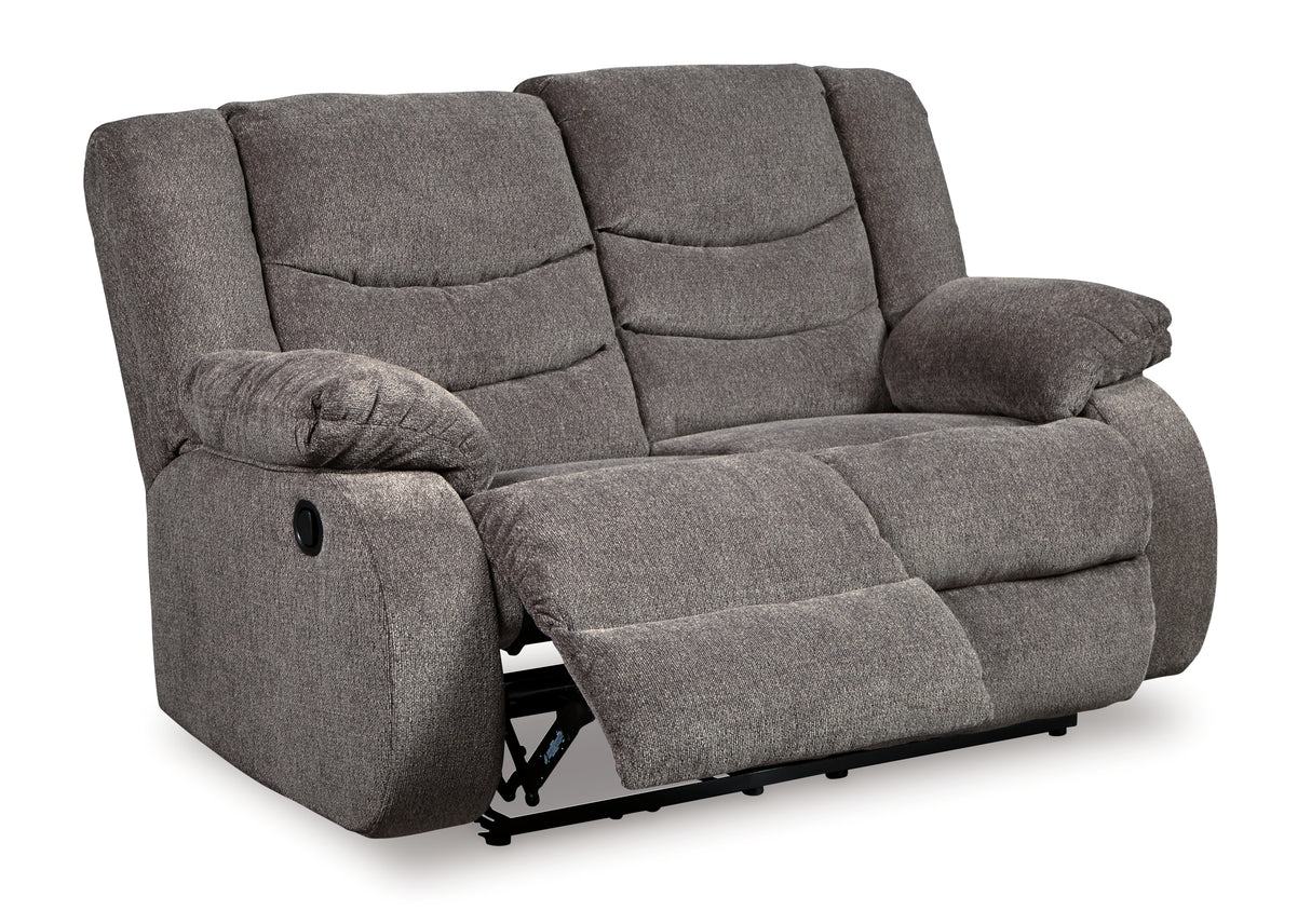 Tulen Sofa and Loveseat in Gray - PKG014067