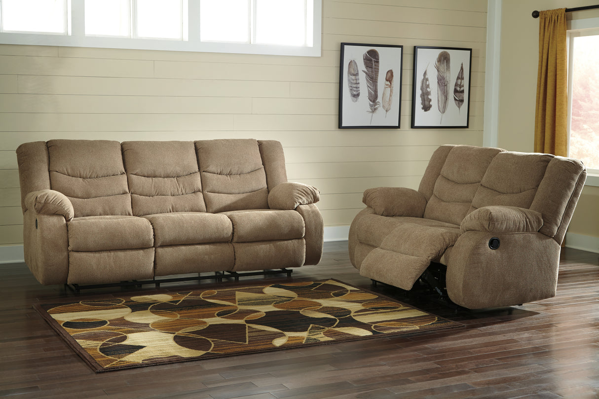 Tulen Sofa and Loveseat in Mocha - PKG001896